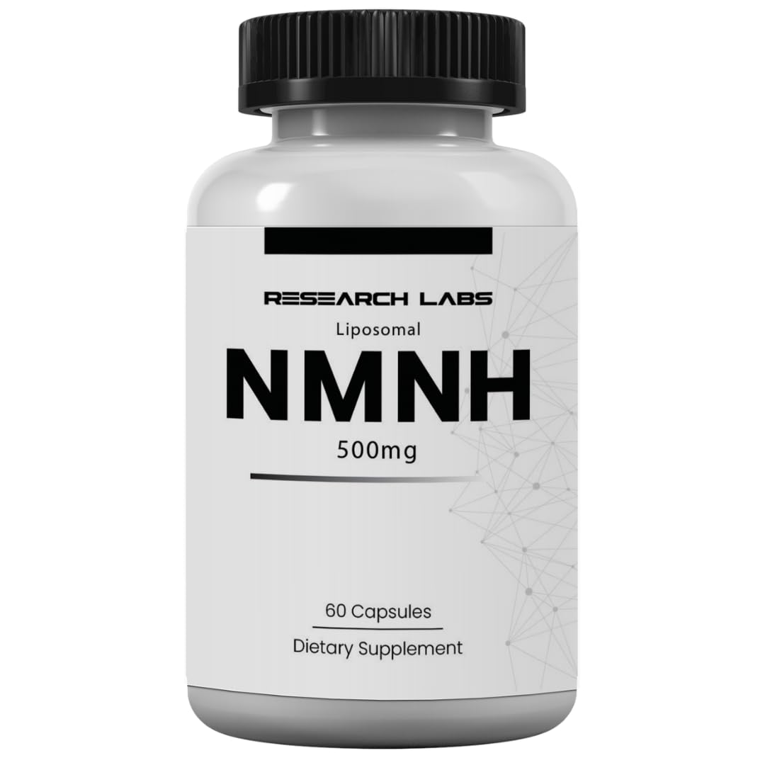Research Labs Liposomal NMNH (NMN Supplement Alternative) Capsules, 60 Count