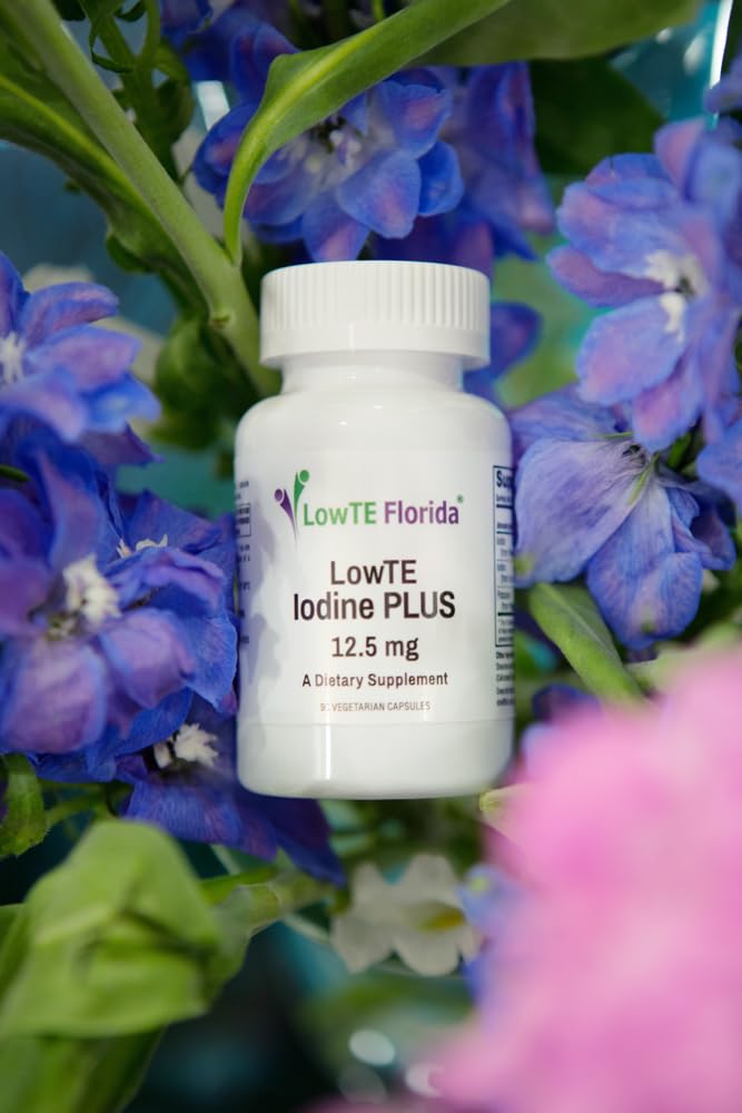 LowTE Florida Iodine Plus 12.5 mg Capsules, 90 Count