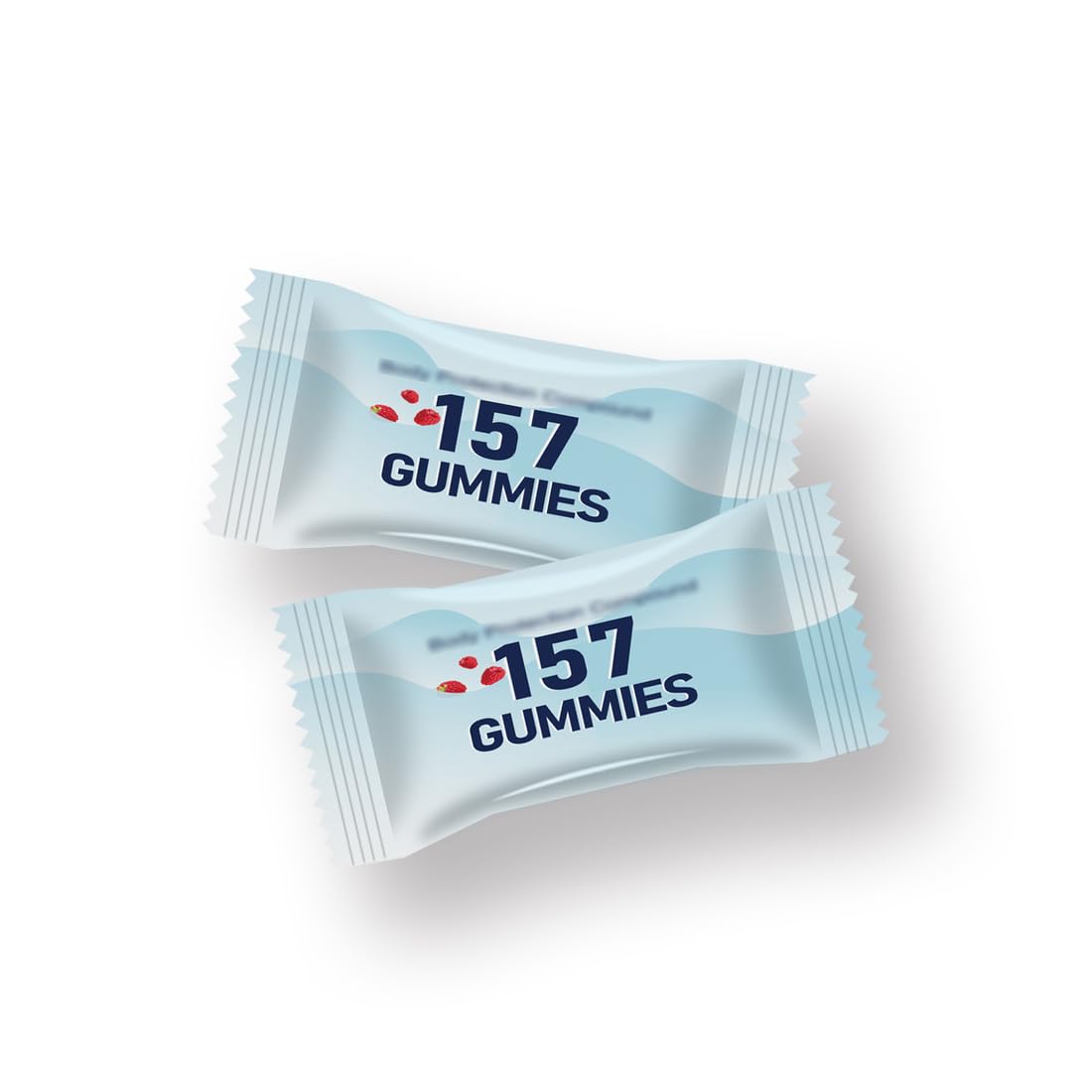 INMT 157 Gummies for Men & Women, Raspberry Flavor, Gluten Free, 1 Pack