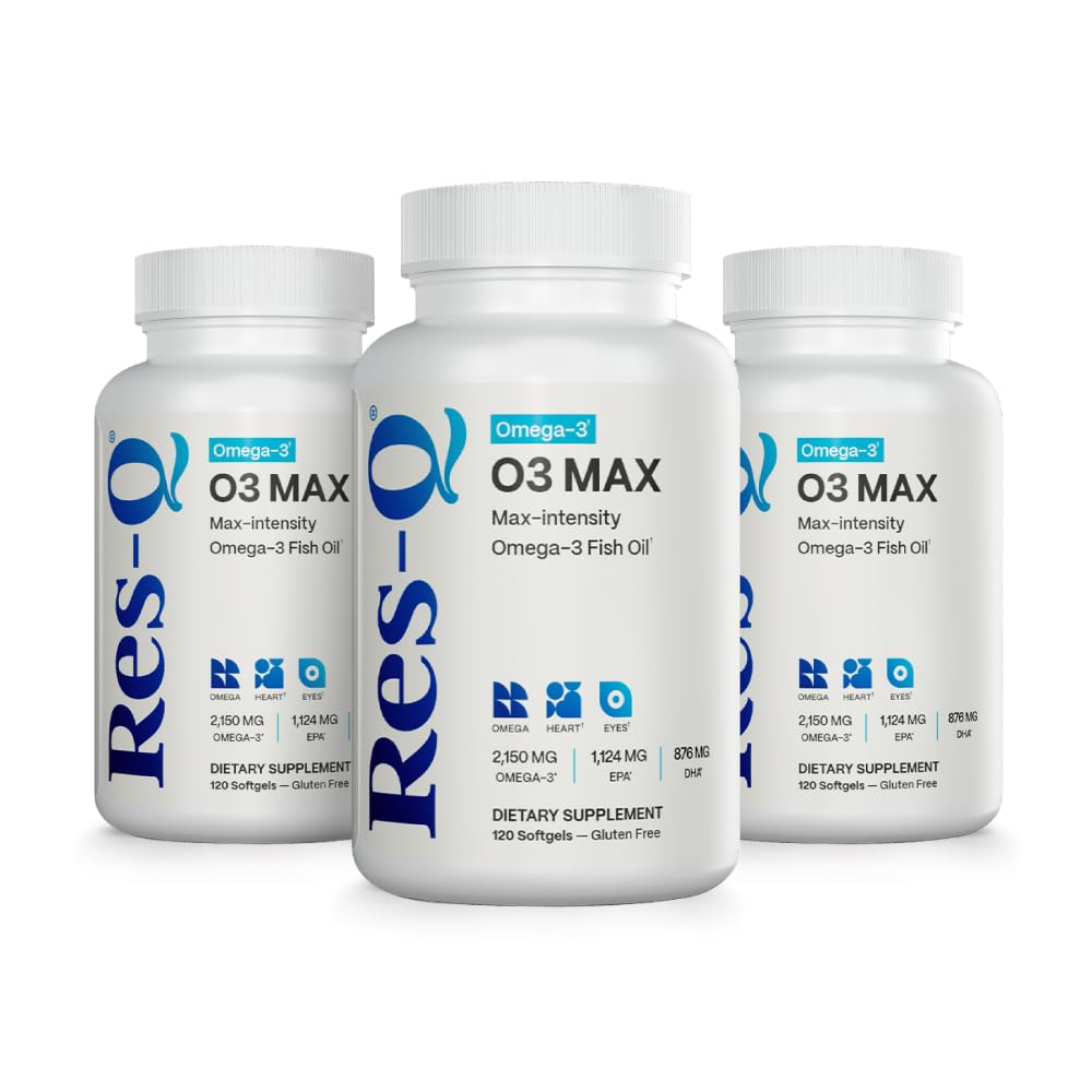 Res-Q O3 MAX Omega-3 Softgels, 360