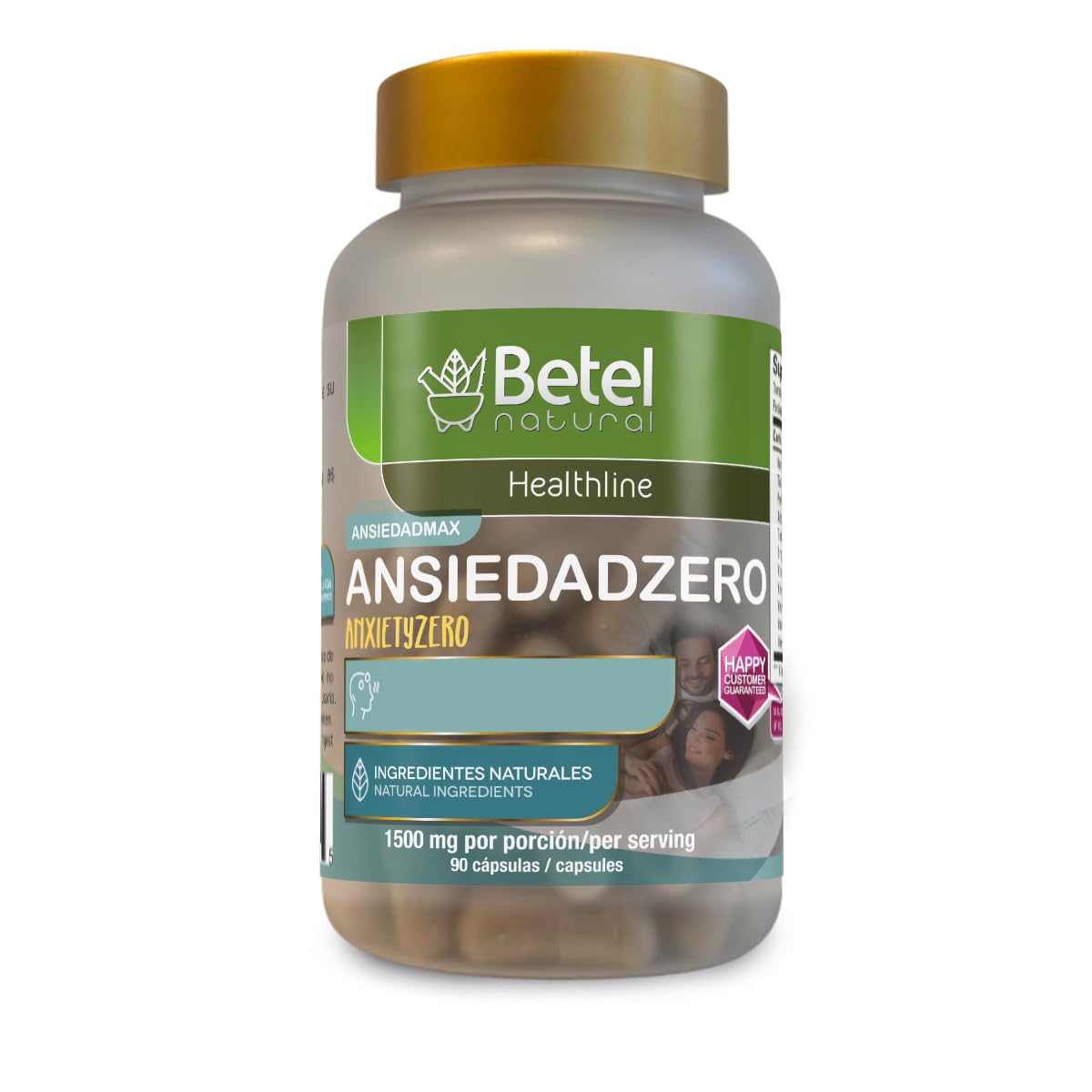Betel Natural Ansiedadzero Capsules, 1 Count
