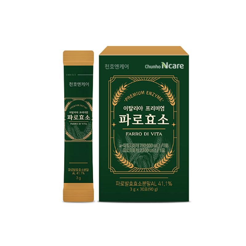 Chunho Ncare Italian Premium Farro Enzyme Stick Powder 0.11 oz