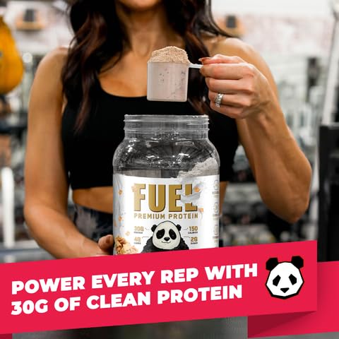 Underground Bio Labs Panda Fuel Premium Protein Whey Protein Powder, 40 Servings