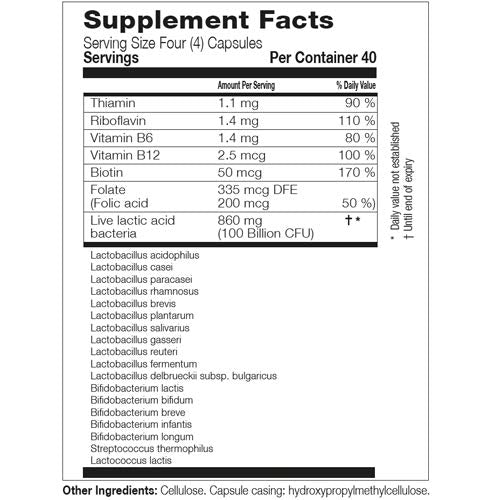 Dr. Wolz Probiotic Ultra Strength Dietary Supplement Capsule 80 Capsules