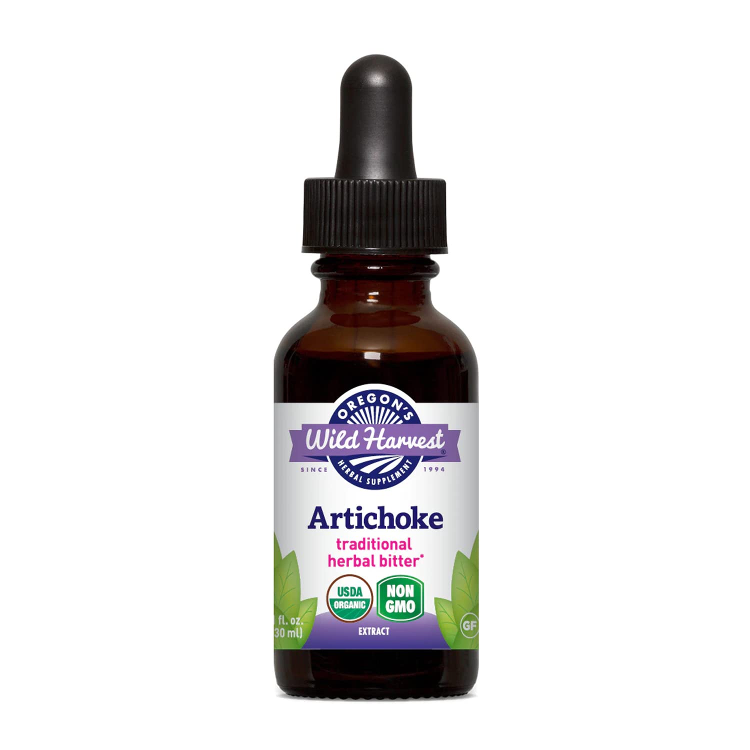Oregon's Wild Harvest Organic Artichoke Extract (1:4) Capsule, 1 Count