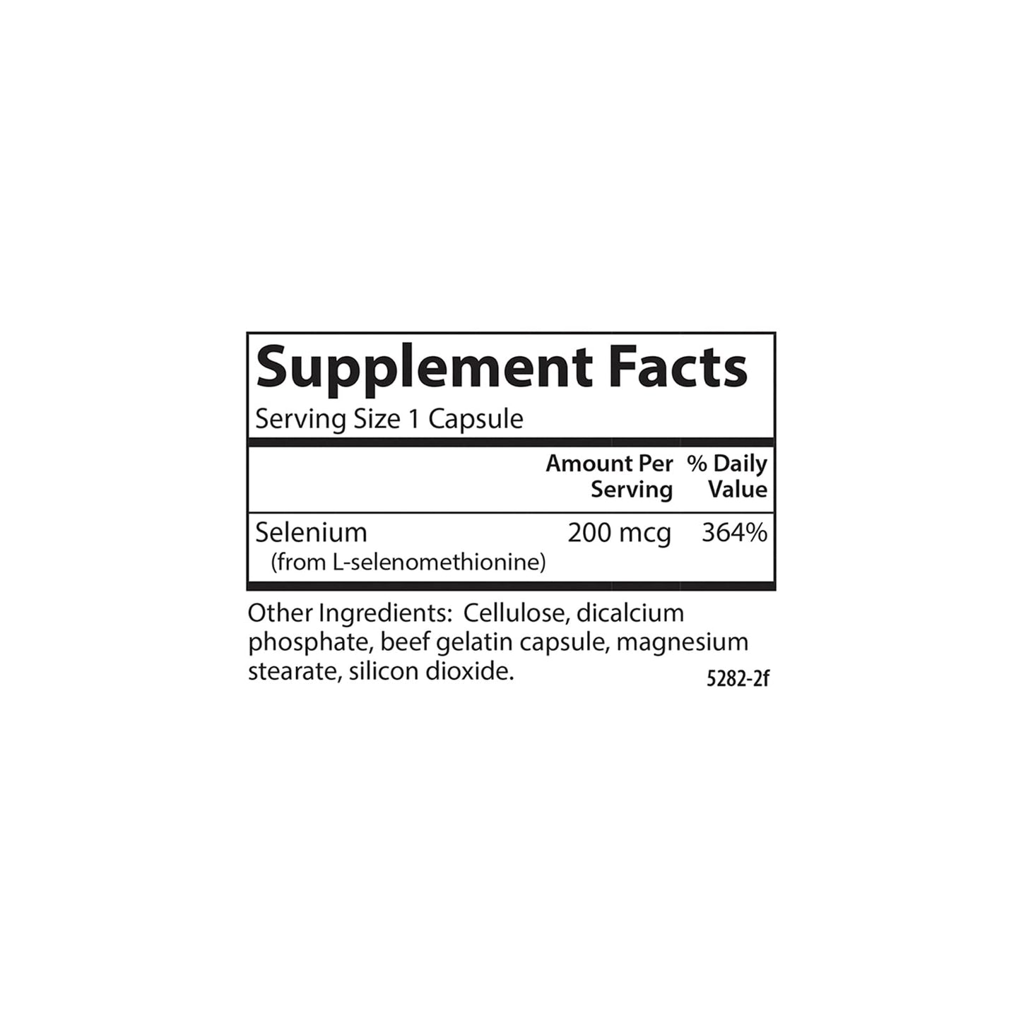 Carlson Selenium 200 mcg Yeast-Free Prostate Health 180 Capsules