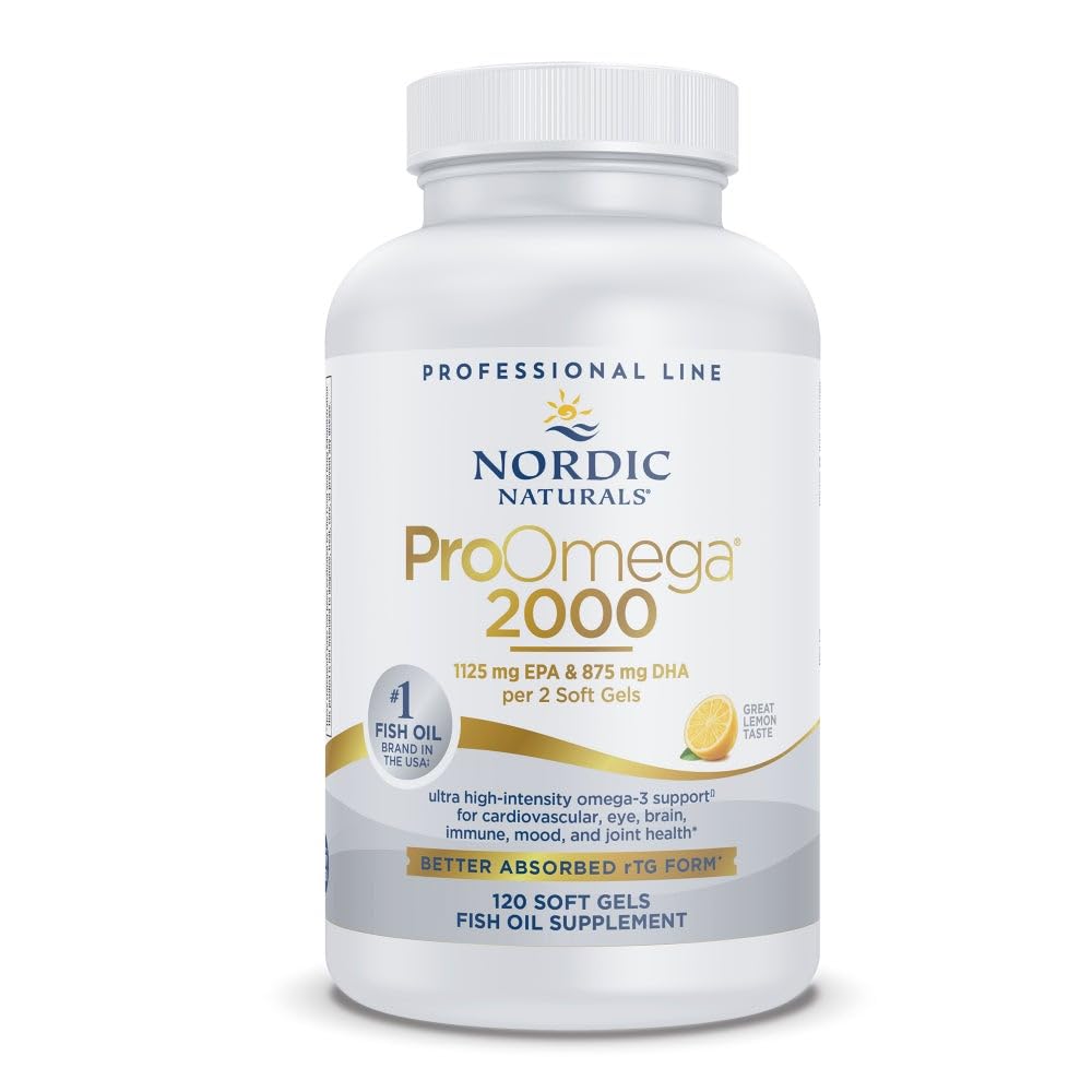 Nordic Naturals ProOmega-3 Softgels 120