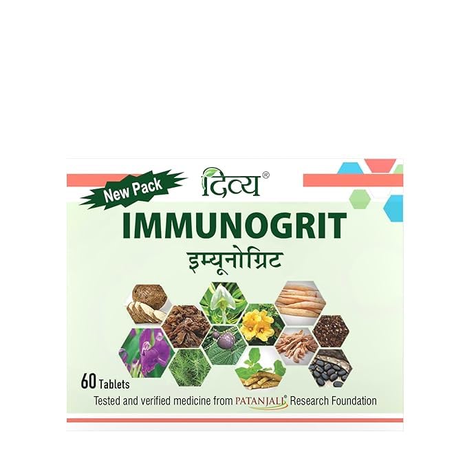 Rang Bliss Immunogrit Ayurvedic Immunity Support Tablets, 60 Count