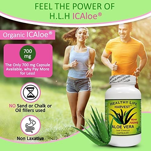 Healthy Life Harvest ICAloe Capsules 90 Count