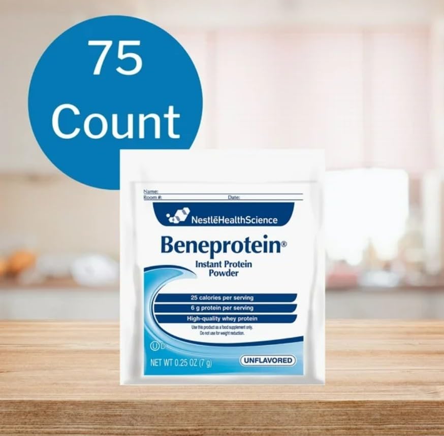 Nestle Beneprotein Powder, Instant Protein, 75 Count