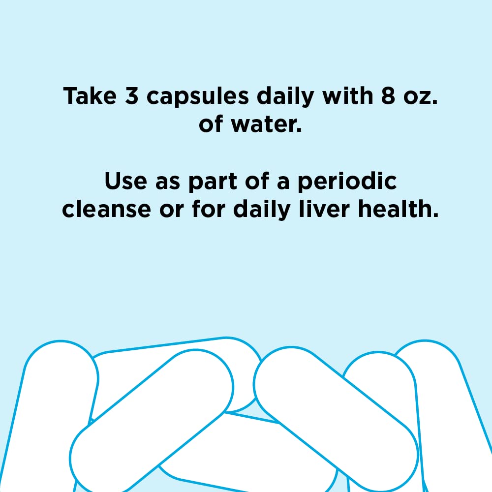 nbpure Liver Fend Liver Detox and Cleanse Milk Thistle and Liver Support Supplement Capsule, 90 Count