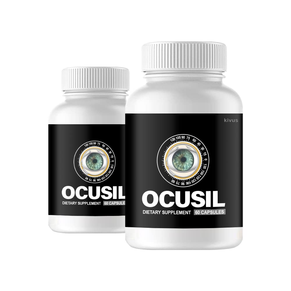 Kivus Ocusil Eye Support Dietary Supplement, 120 Capsules