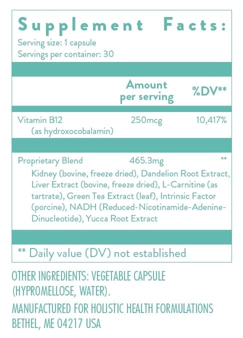 Holistic Health Kidney-Kare Kidney Support 30 Capsules