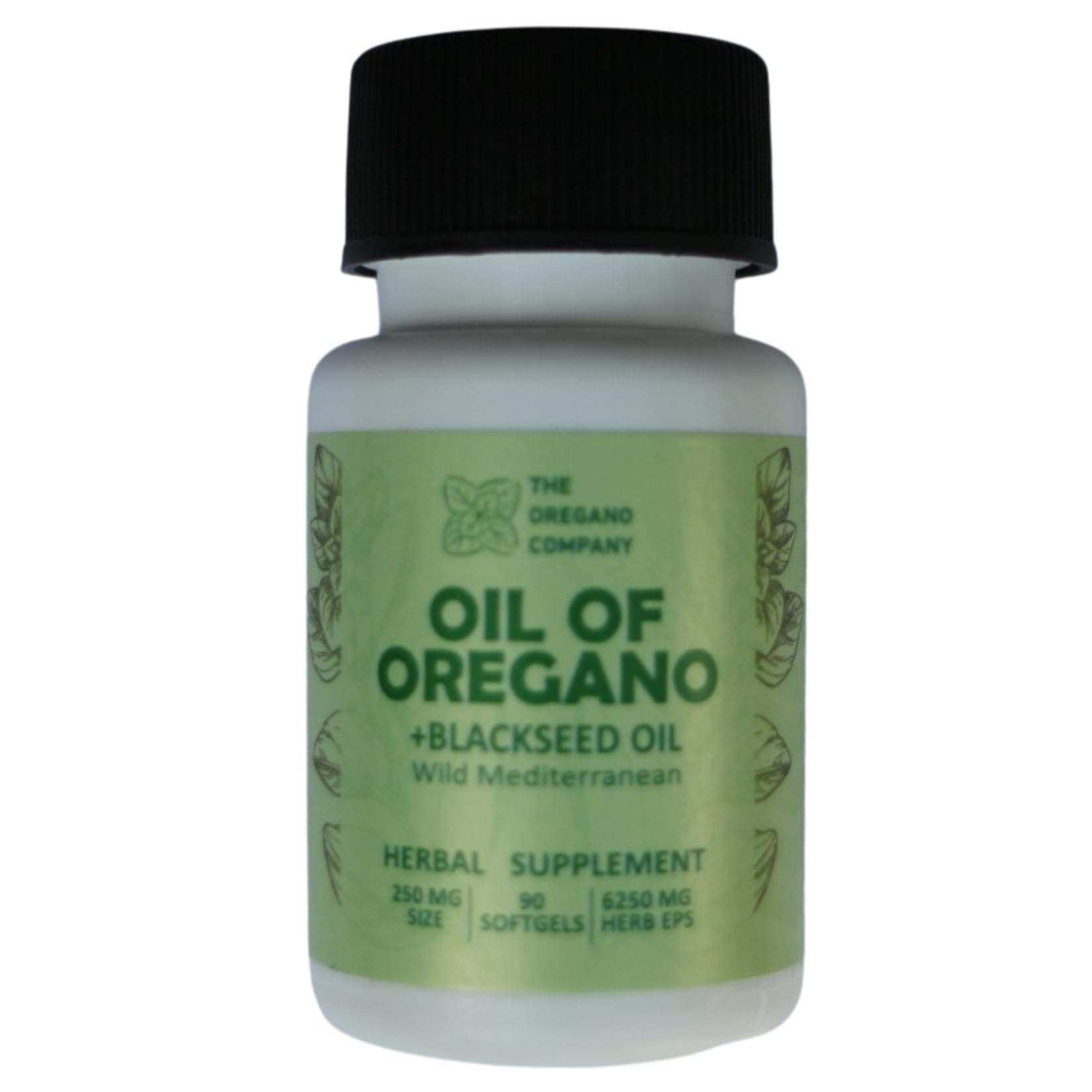 THE OREGANO COMPANY Wild Oil of Oregano with Black Cumin Seed Oil Softgels 90 Count