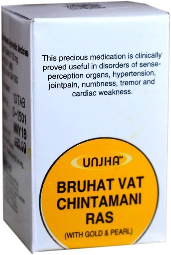 Generic Senta Bruhat Vat Chintamani Ras Tablets, 10 Count