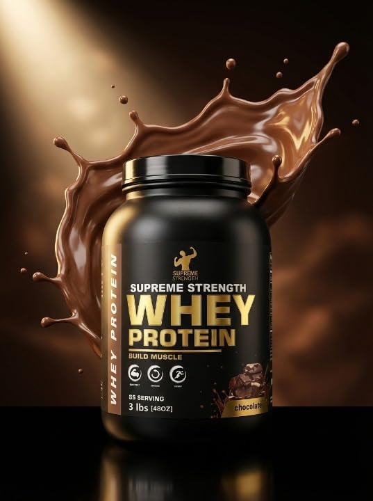 Supreme Strength Whey Protein Powder 48 Count