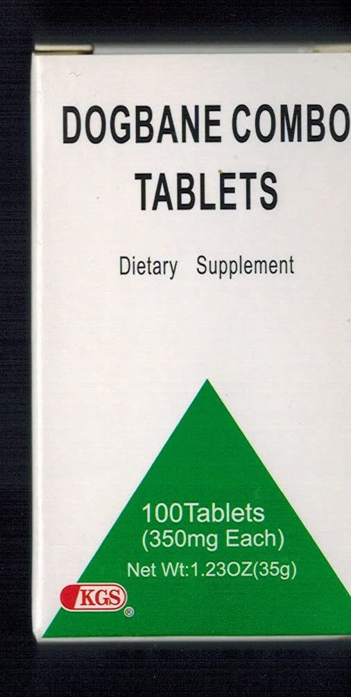KGS Dogbane Combo Tablets Dietary Supplement, 1 Tablet
