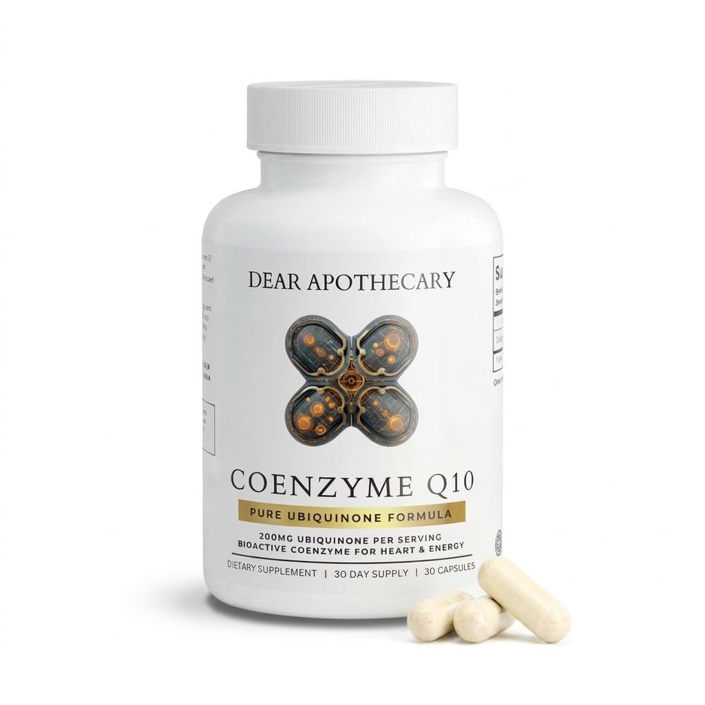 Dear Apothecary CoQ10 200mg Capsules - 30 Count