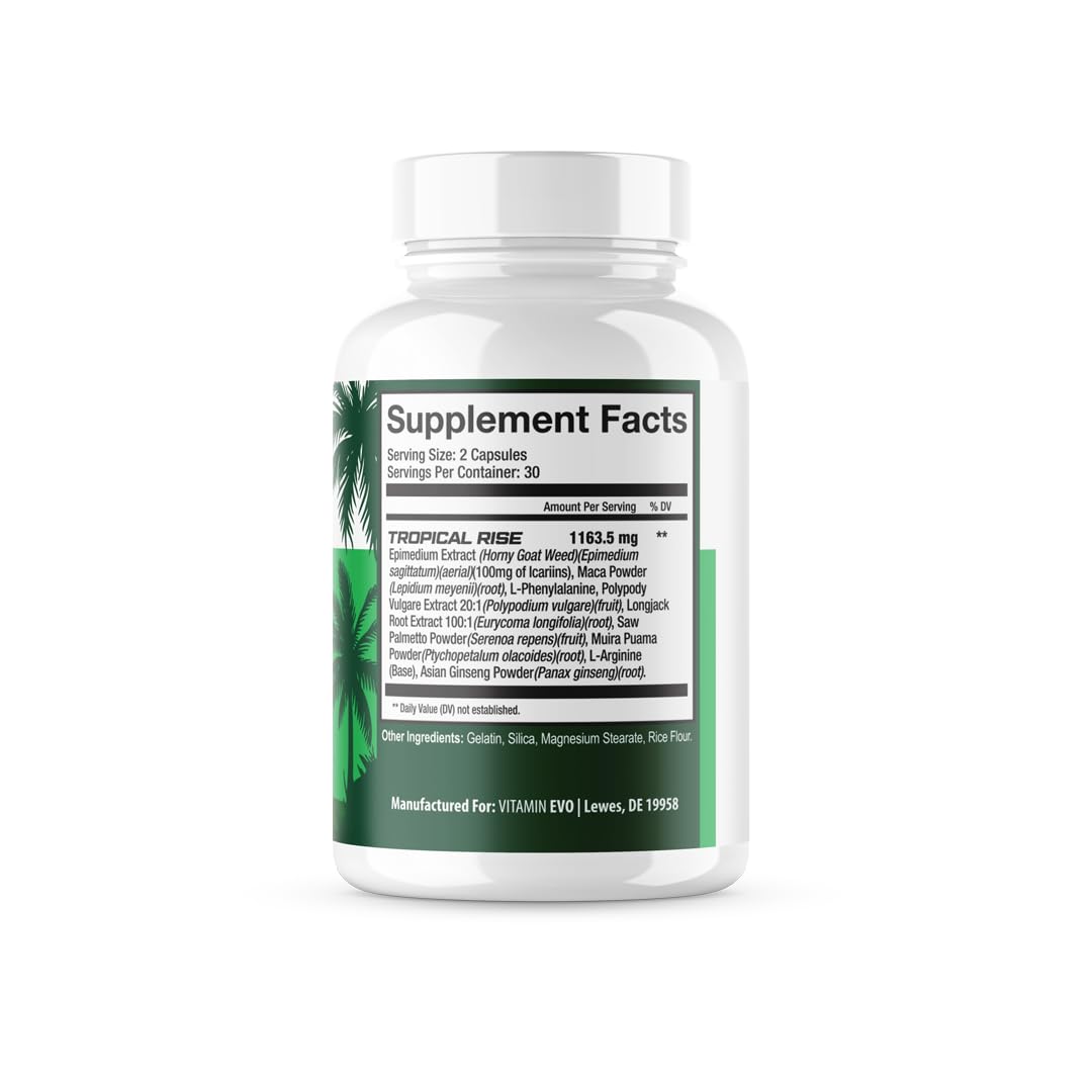 Vitamin Evo Tropical Rise Capsules 180 Capsules
