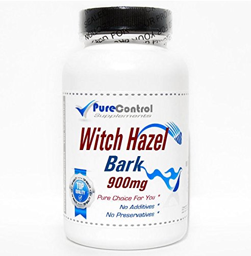 PureControl Supplements Witch Hazel Bark 900mg 180 Capsules