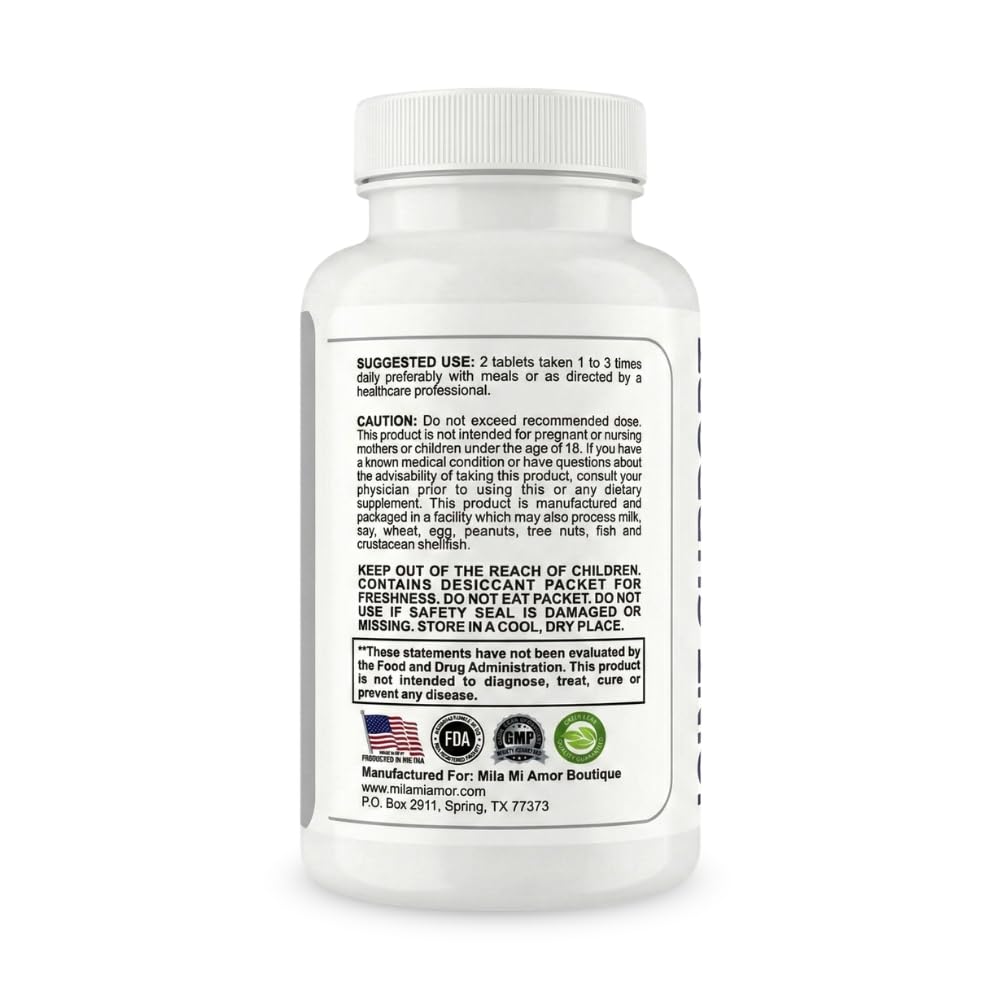 Mila Miamor Joint Support Glucosamine, MSM, Green Lipped Mussel & Vitamins Capsules 60 Count