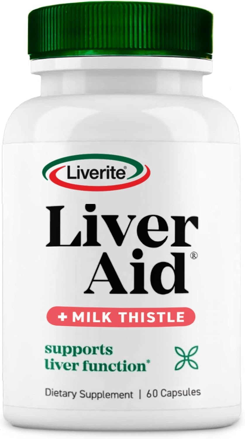 Liverite Liver Aid + Milk Thistle Capsule 60 Count