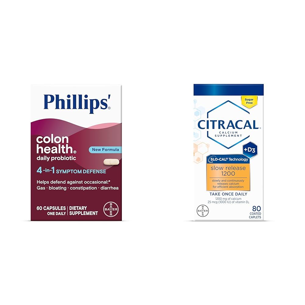 Phillips' Colon Health Daily Probiotic Capsules, 120 Count