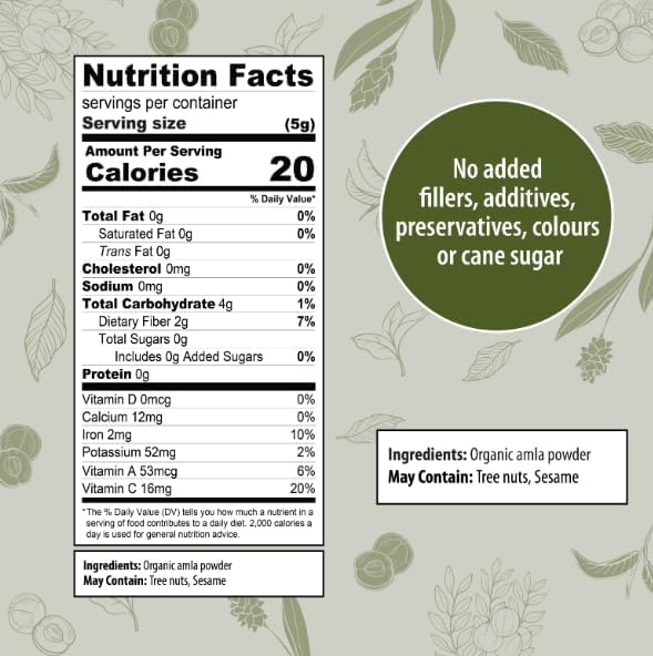 Organic Traditions Amla Powder 7 oz