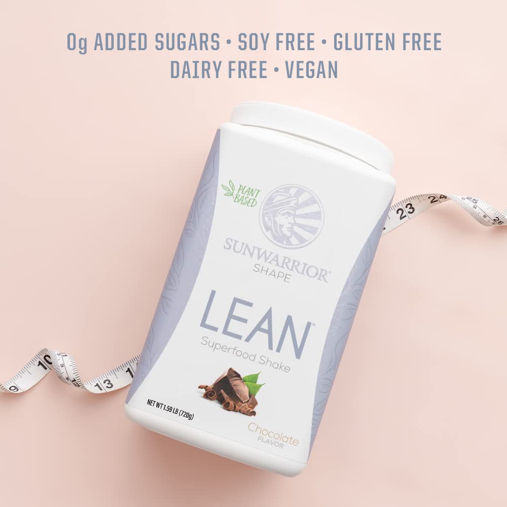 Sunwarrior Vegan Protein Superfood Shake Meal Replacement Organic Protein Supplement Powder 25.2 oz