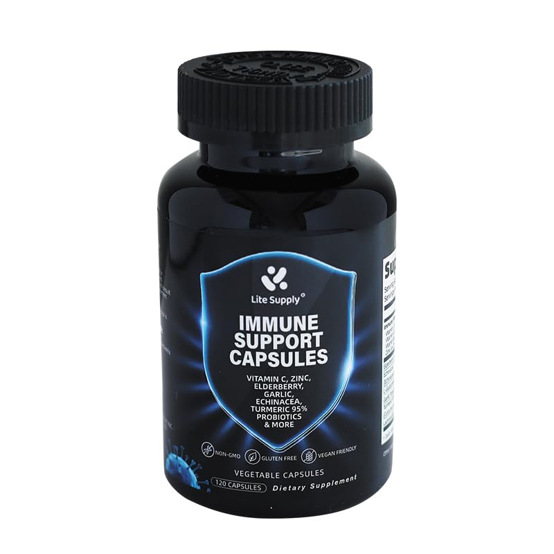 Lite Supply Immune Support Capsules, 120 Count