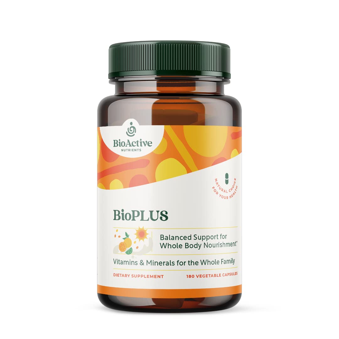 BIOACTIVE NUTRIENTS BioPlus Multivitamin Multimineral Capsules 180