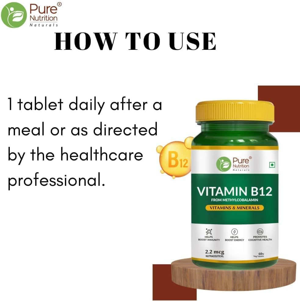 Generic Vitamin B12 Tablets, 60 Count