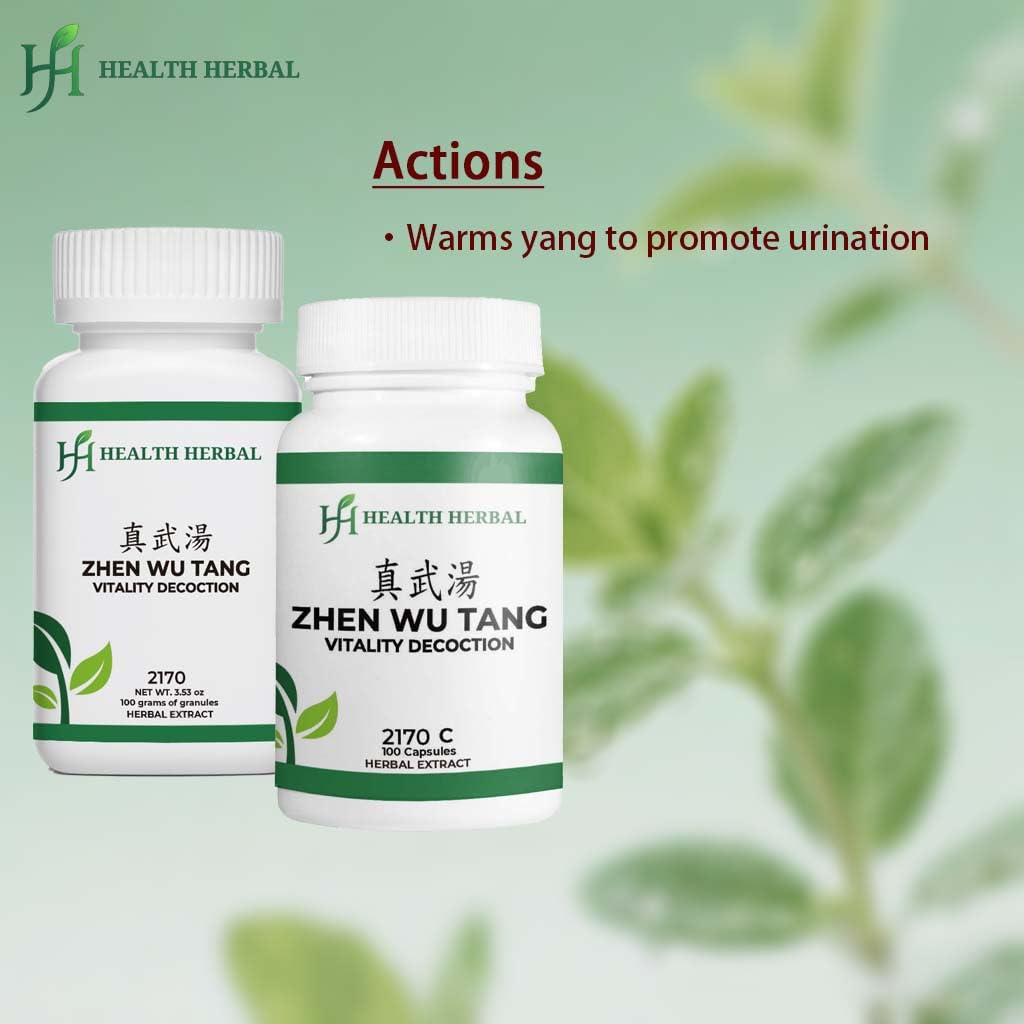 Health Herbal HH2170 Zhen Wu真武汤 Vitality Decoction Granule Powder 3.53 Ounce