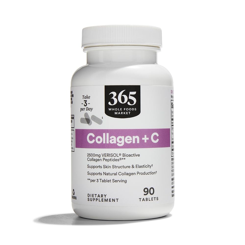 365 by Whole Foods Market Collagen Verisol 2500 mg Capsule, 90 Count
