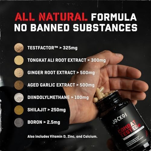 Jocko Fuel Test Booster for Men Capsule 120 Capsules
