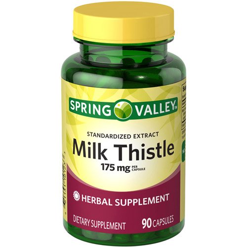 Spring Valley Milk Thistle 175 mg Capsules, 90 Count