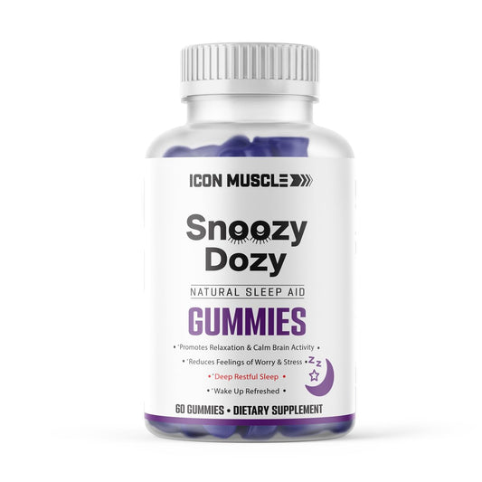 Icon Muscle Snoozy Dozy Gummies 60 Count