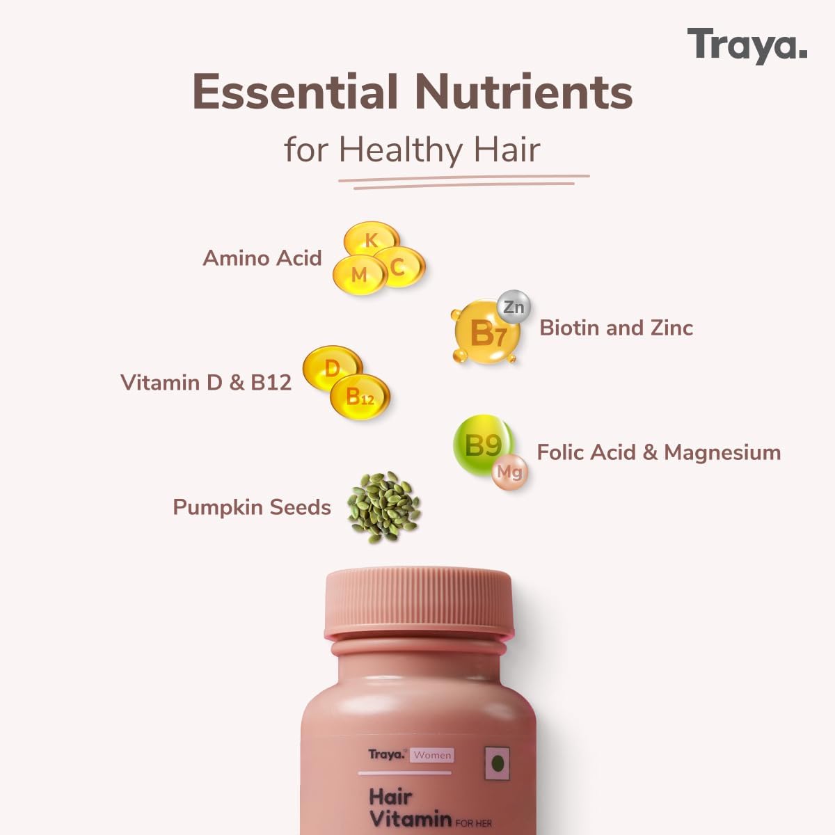 Generic Hair Vitamin for Her Capsule, 30 Count