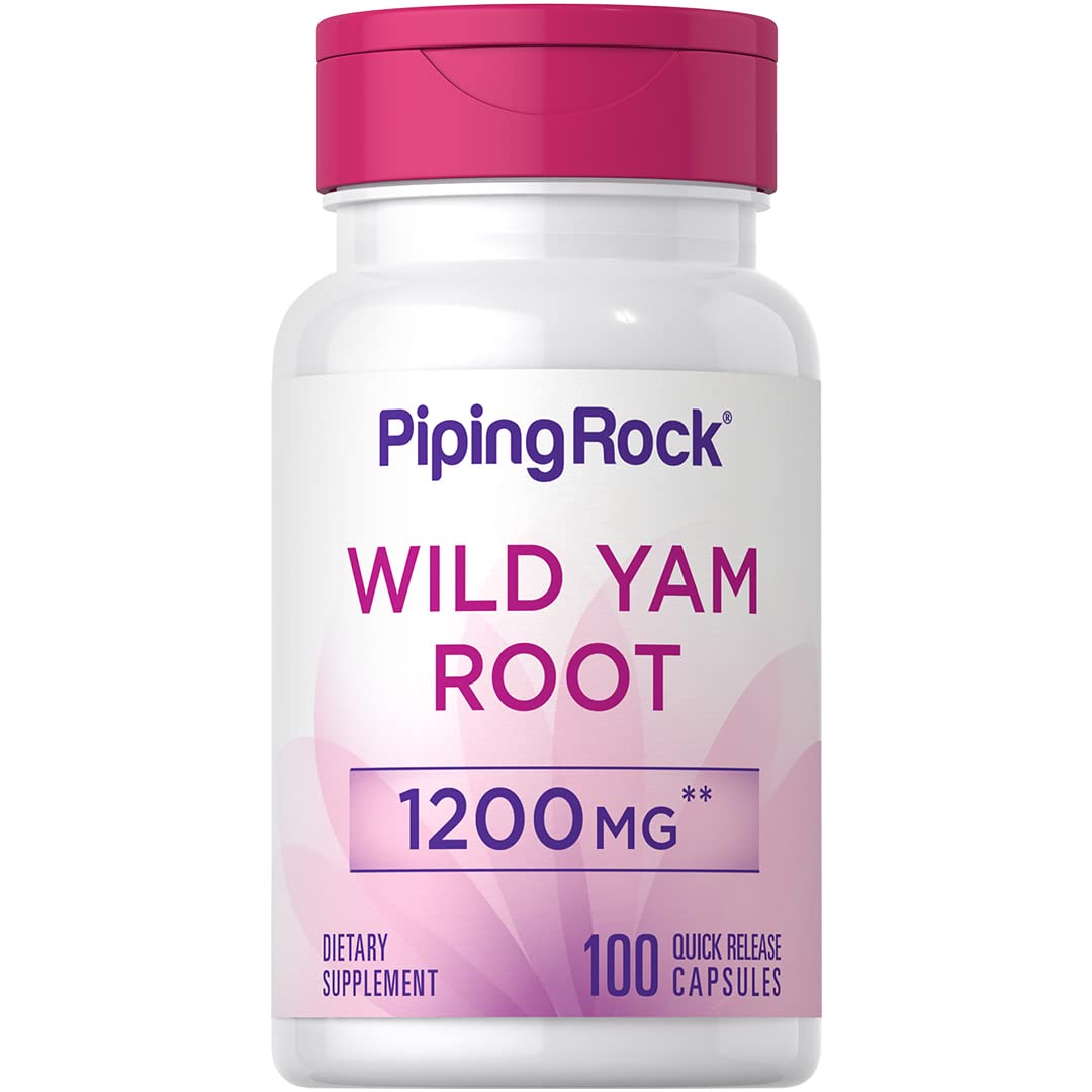 Piping Rock Wild Yam Root Capsules 100 Count