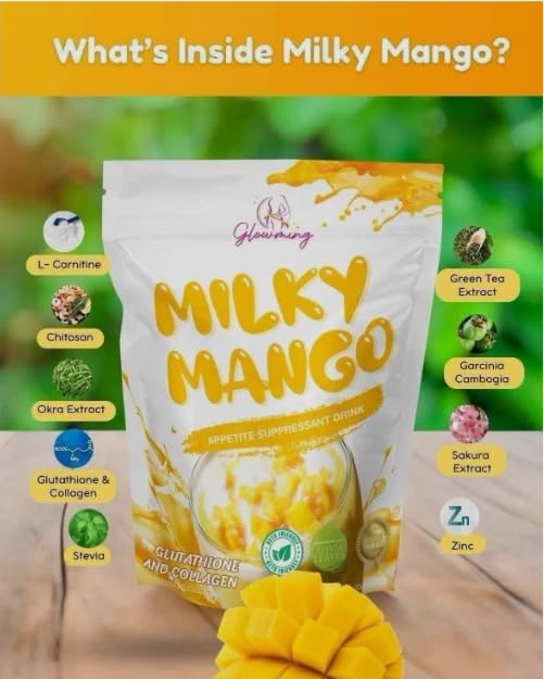 Generic Cris Cosmetics Milky Mango Glutathione and Collagen Drink Powder 7