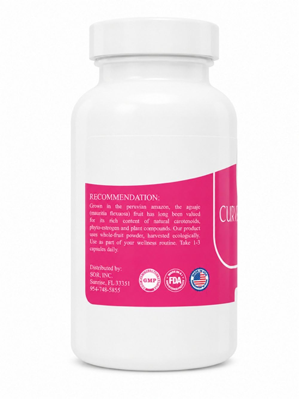 Cross-Dress Curve Booster Max Pure Aguaje Capsules 100