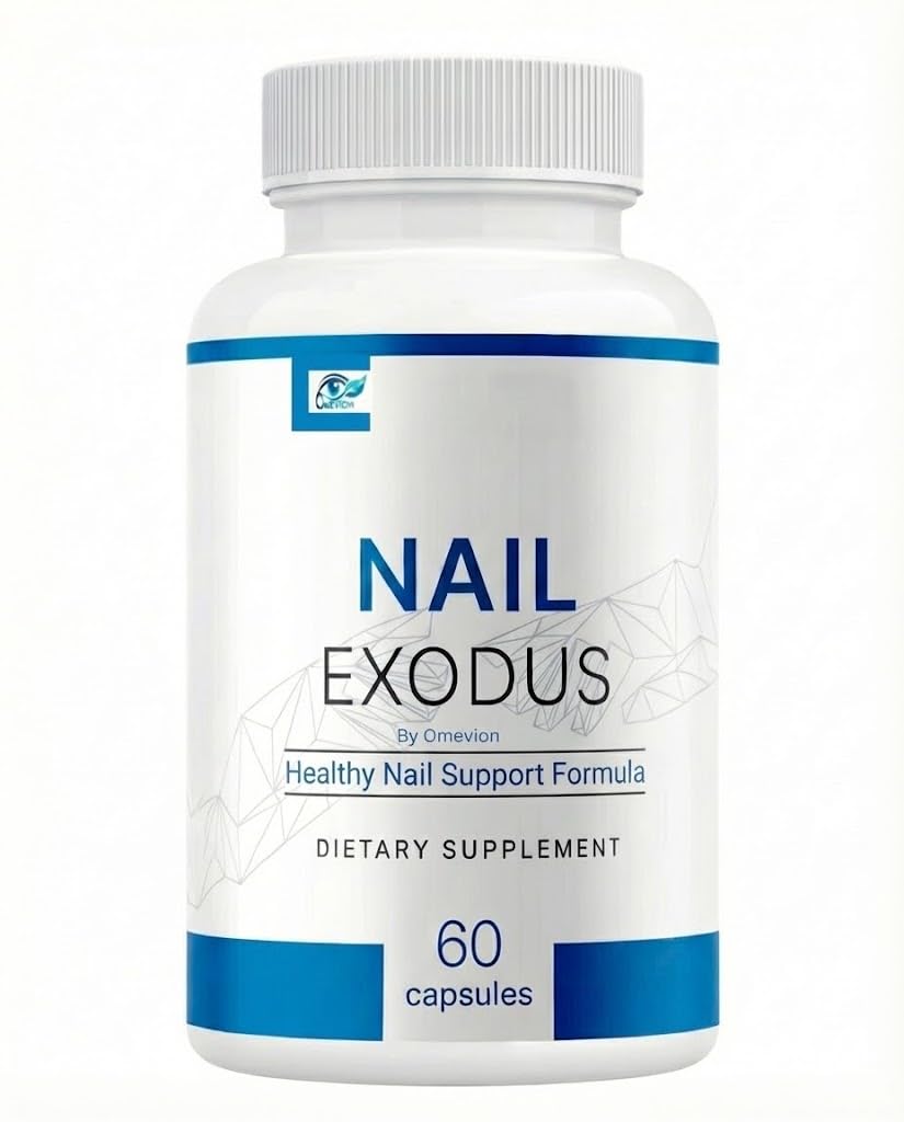 OMEVION Nail Exodus Clear Formula Dietary Supplement 60 Capsules