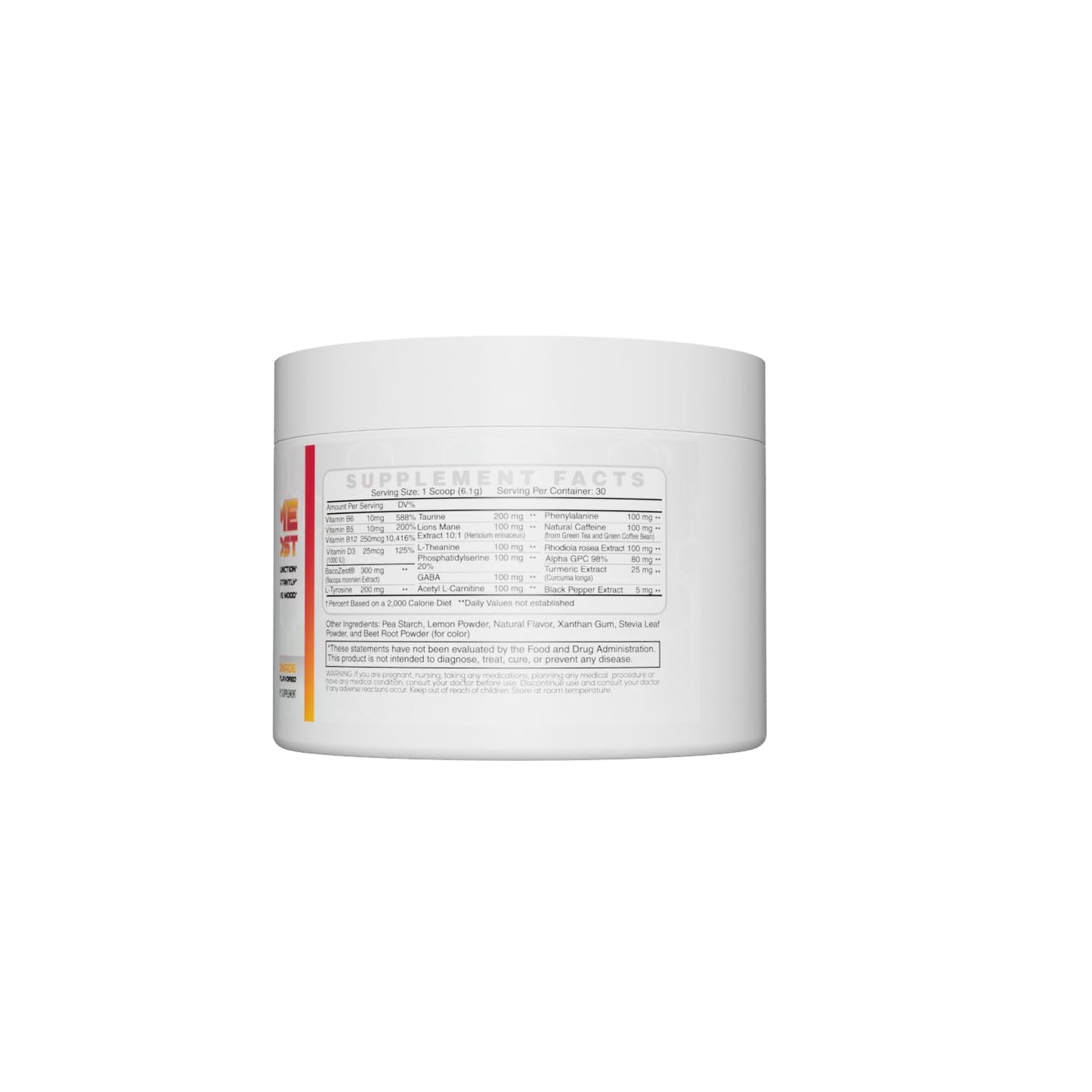 GMU SPORT Nootro-Prime Brain Boost Powder 6.46 Ounce