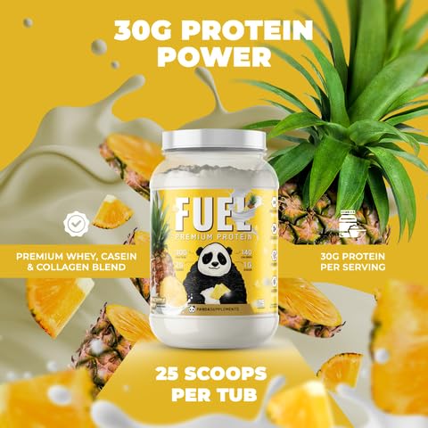 Underground Bio Labs Panda Fuel Premium Protein Whey Powder, 40 Servings