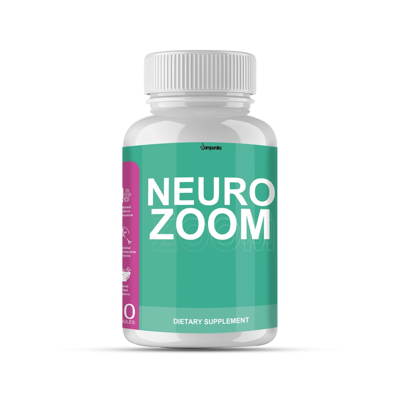 Sampuraka Neuro Zoom New Advanced Formula Supplement 60 Capsules