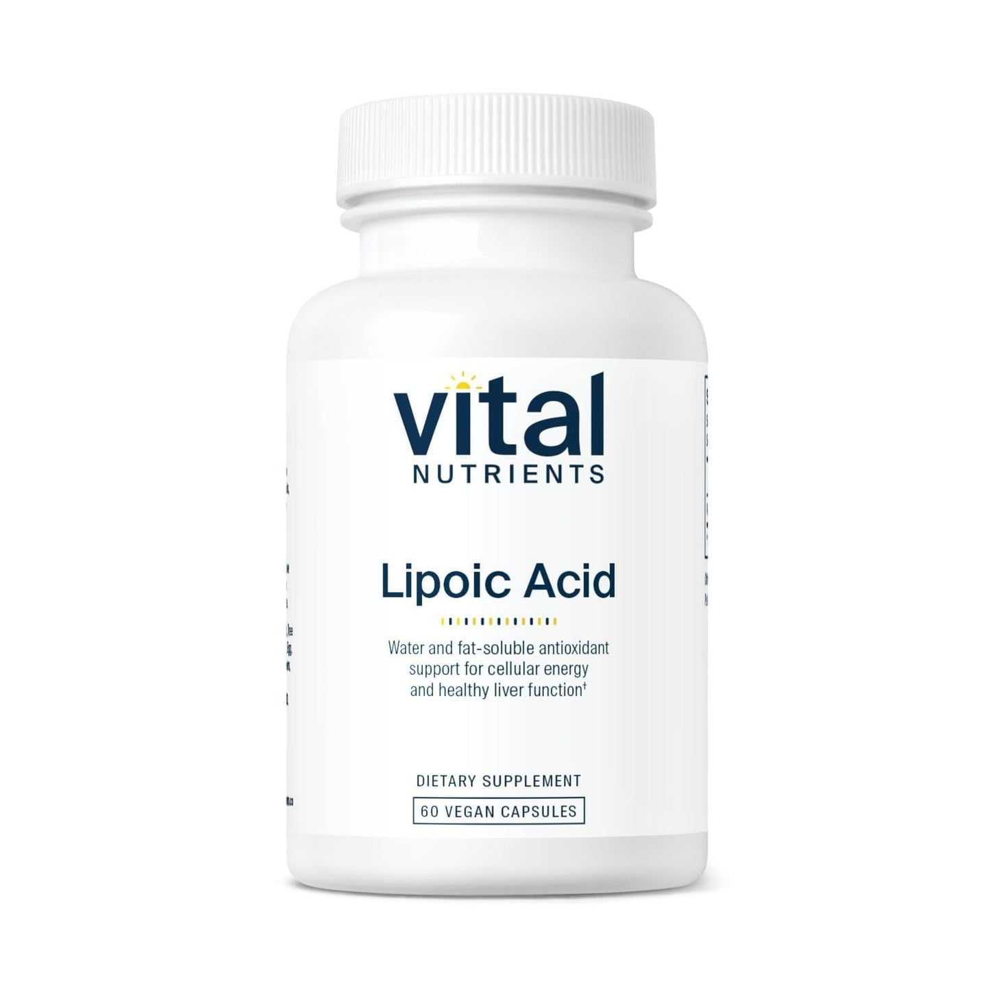 Vital Nutrients Alpha-Lipoic Acid 300mg Capsule, 60 Count
