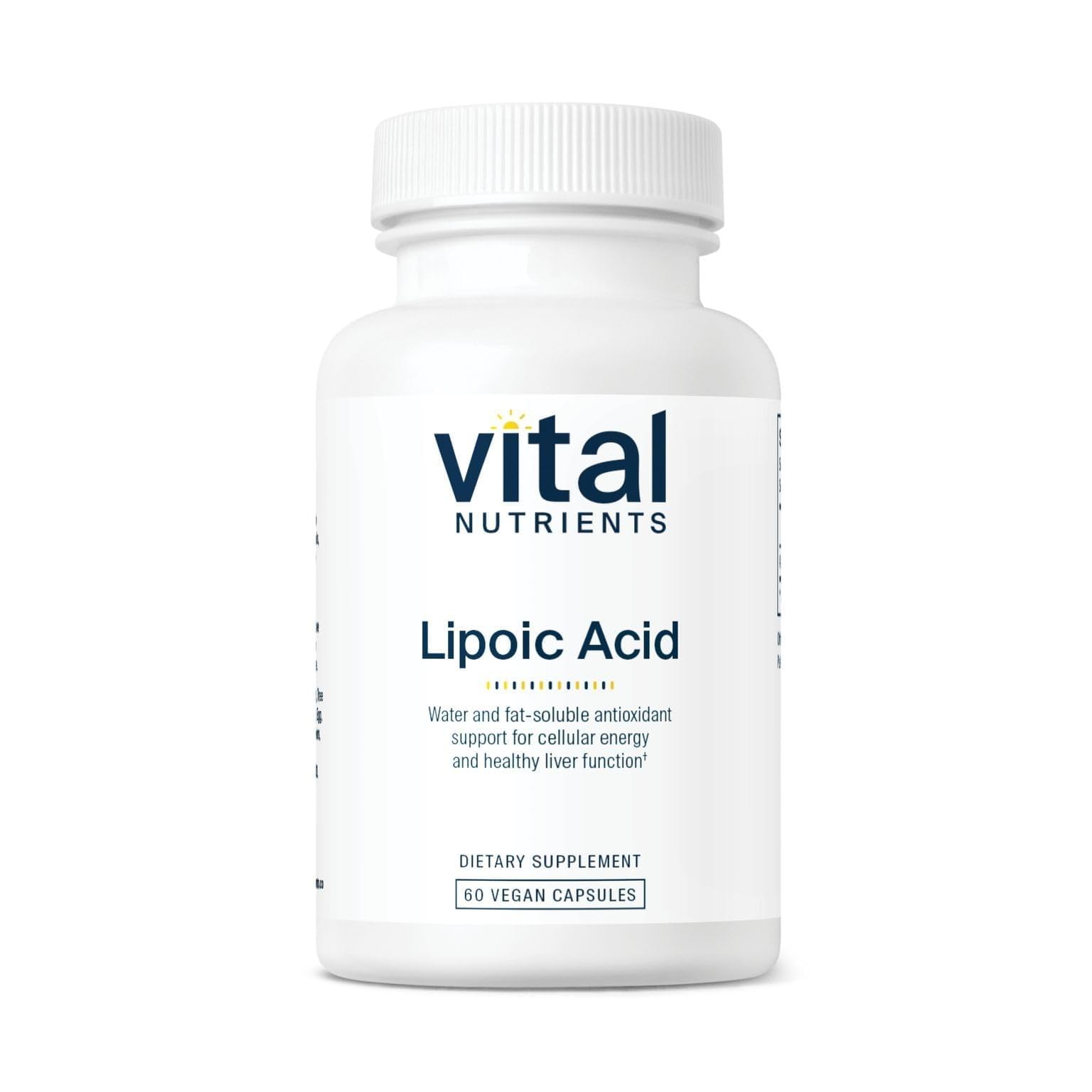 Vital Nutrients Alpha-Lipoic Acid 300mg Capsule, 60 Count