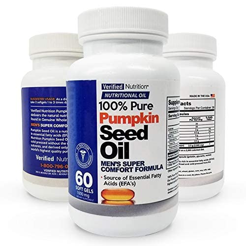 Generic 100% Pure Pumpkin Seed Oil Softgel, 1 Count