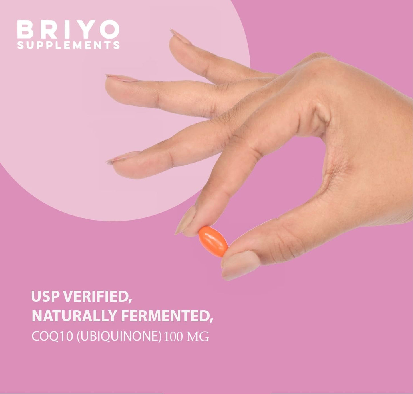 Briyosis Coenzyme Q10 200 mg Capsule, 60 Count