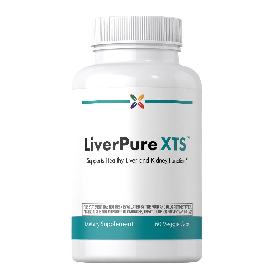 Stop Aging Now LiverPureXTS Liver & Kidney Support 60 Capsules
